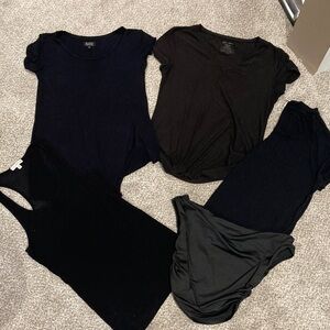 Womens black shirt lot